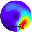 Sun probability map