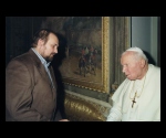 Rencontre avec le pape